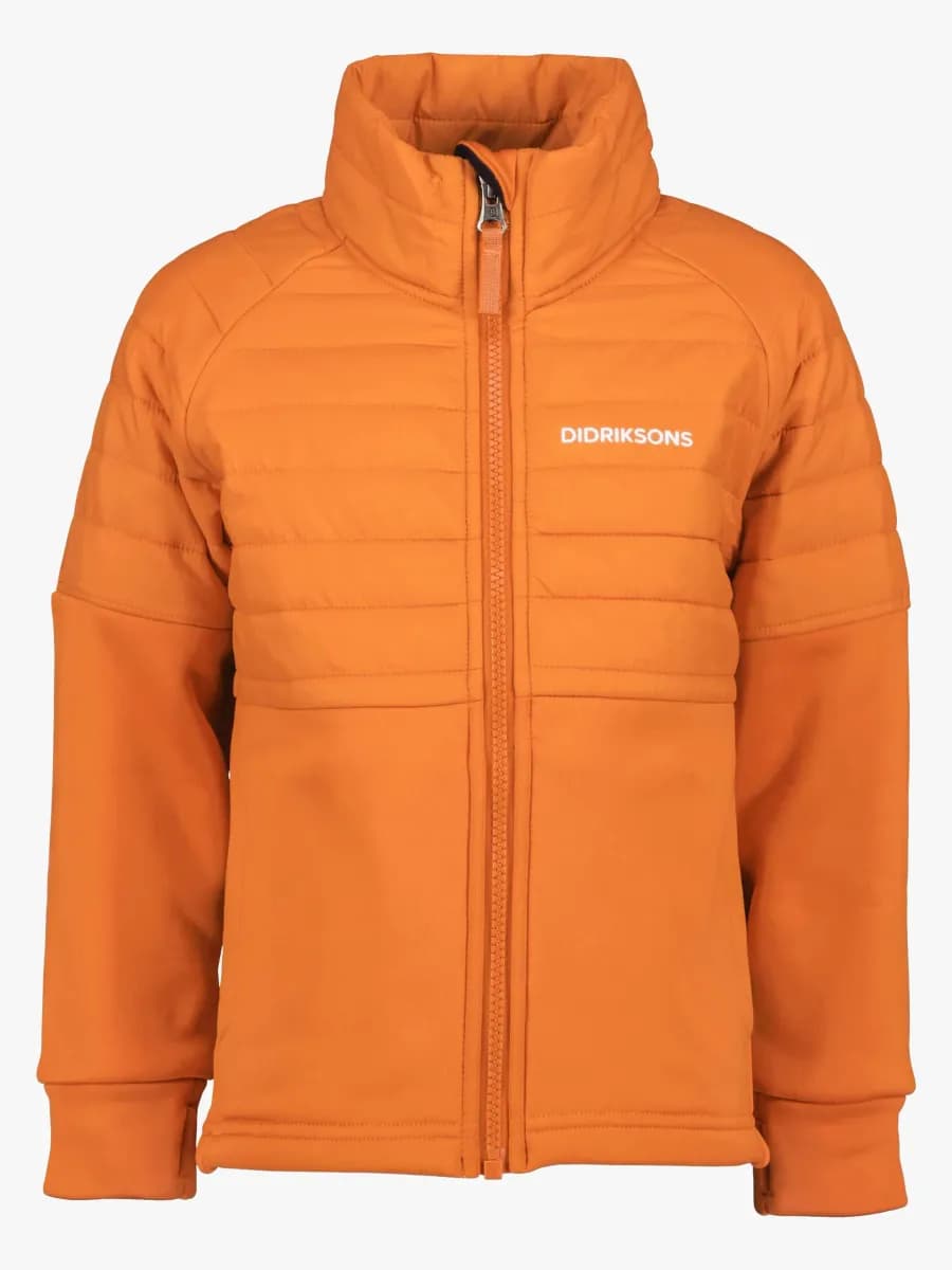 Didriksons Filur Hybridjacka, Orange Jam, 110