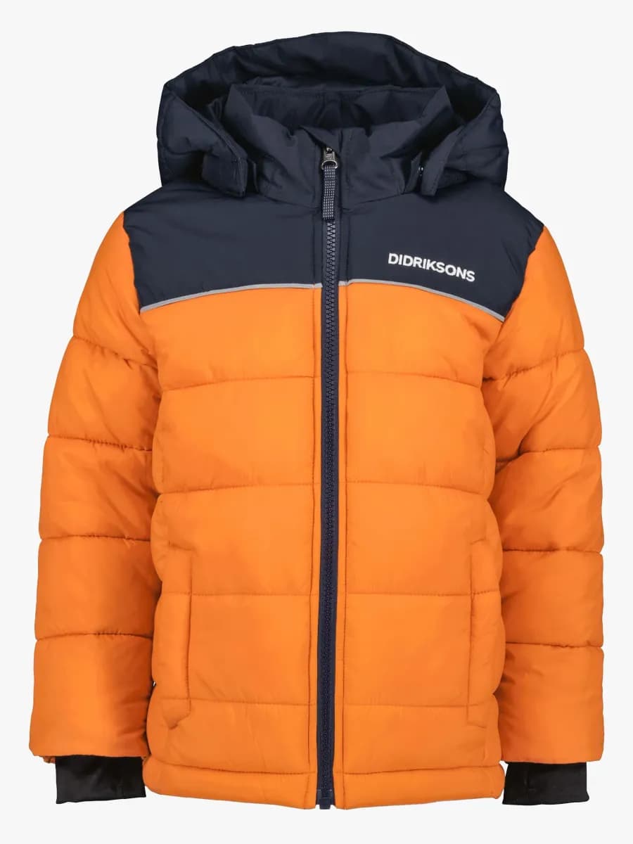 Didriksons Fox Vinterjacka, Orange Jam, 100
