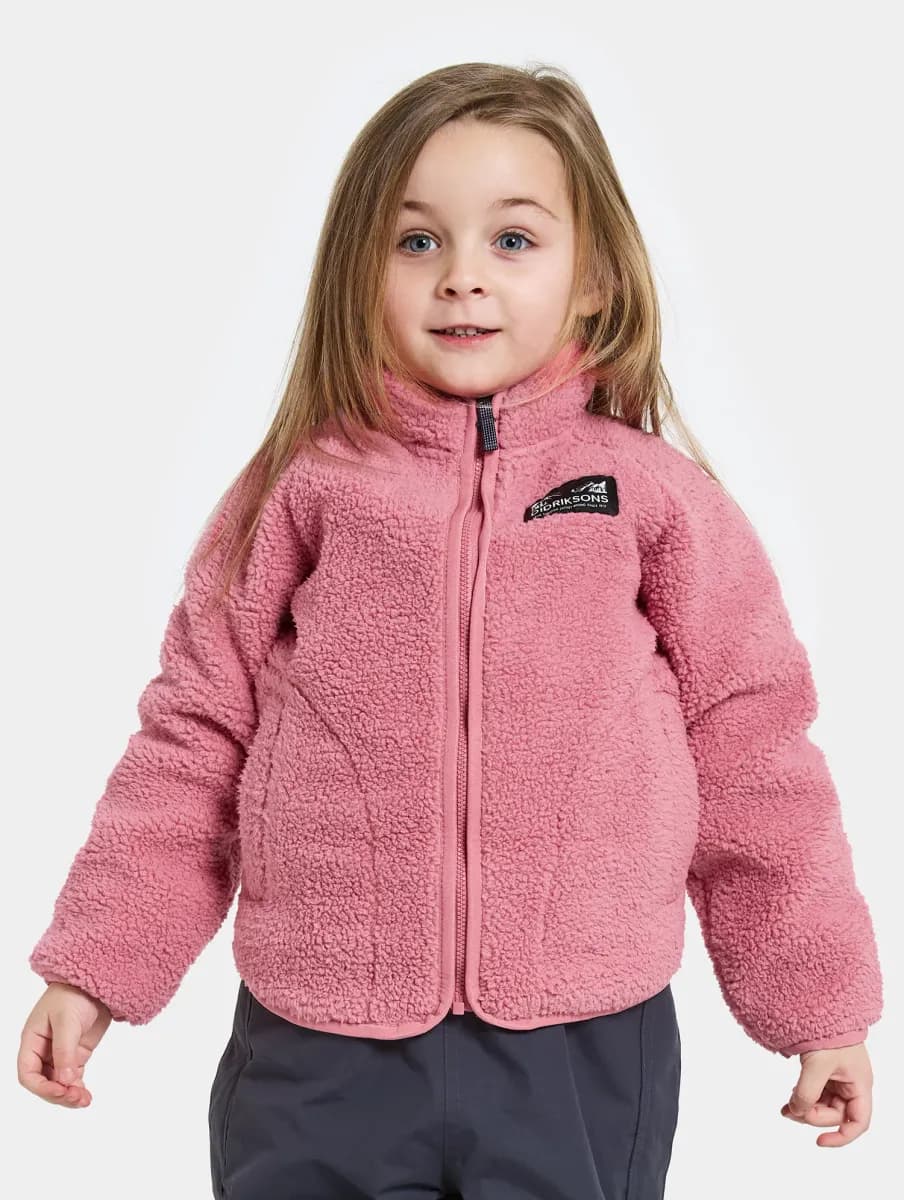 Didriksons Gibbs Pilejacka, Heather Pink, 140