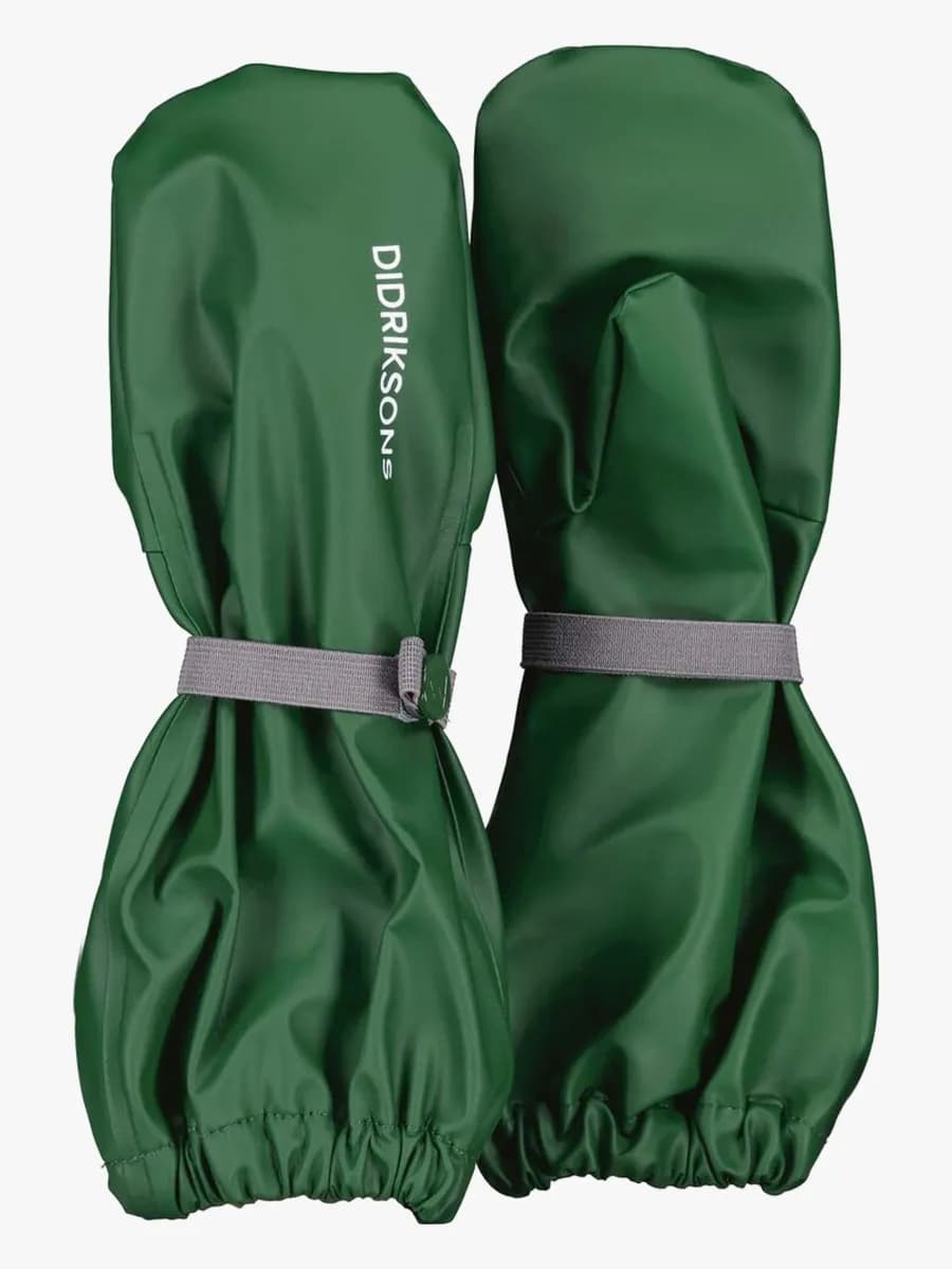 Didriksons Glove Regnvantar, Pine Green, 0 år