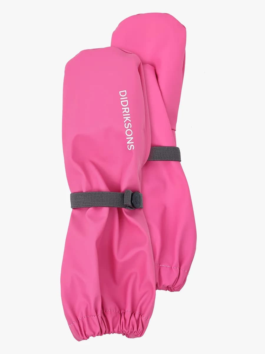 Didriksons Glove Regnvantar, Sweet Pink, 0 år