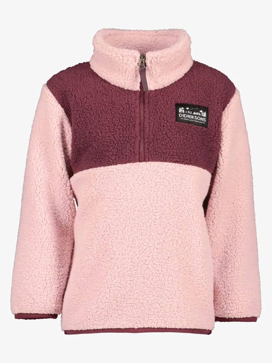 Didriksons Gosig Piletröja, Dusty Pink, 110