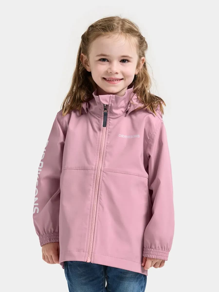 Didriksons  Hallon Vindjacka, Light Heather Pink, 110