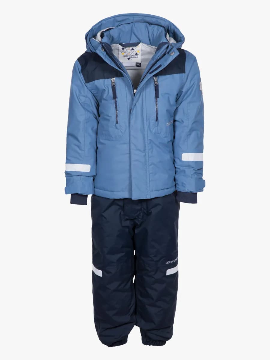 Didriksons Hamres Skidset, Coldsmoke Blue, 80