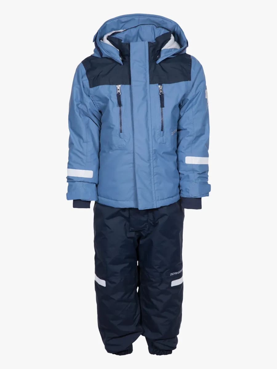 Didriksons Hamres Skidset, Coldsmoke Blue, 80