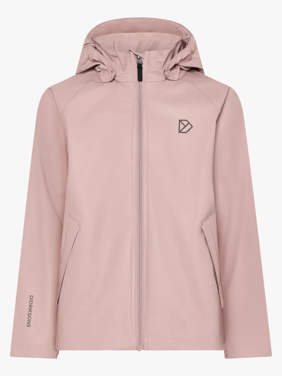 Didriksons Hepta Regnjacka, Vintage Pink, 160