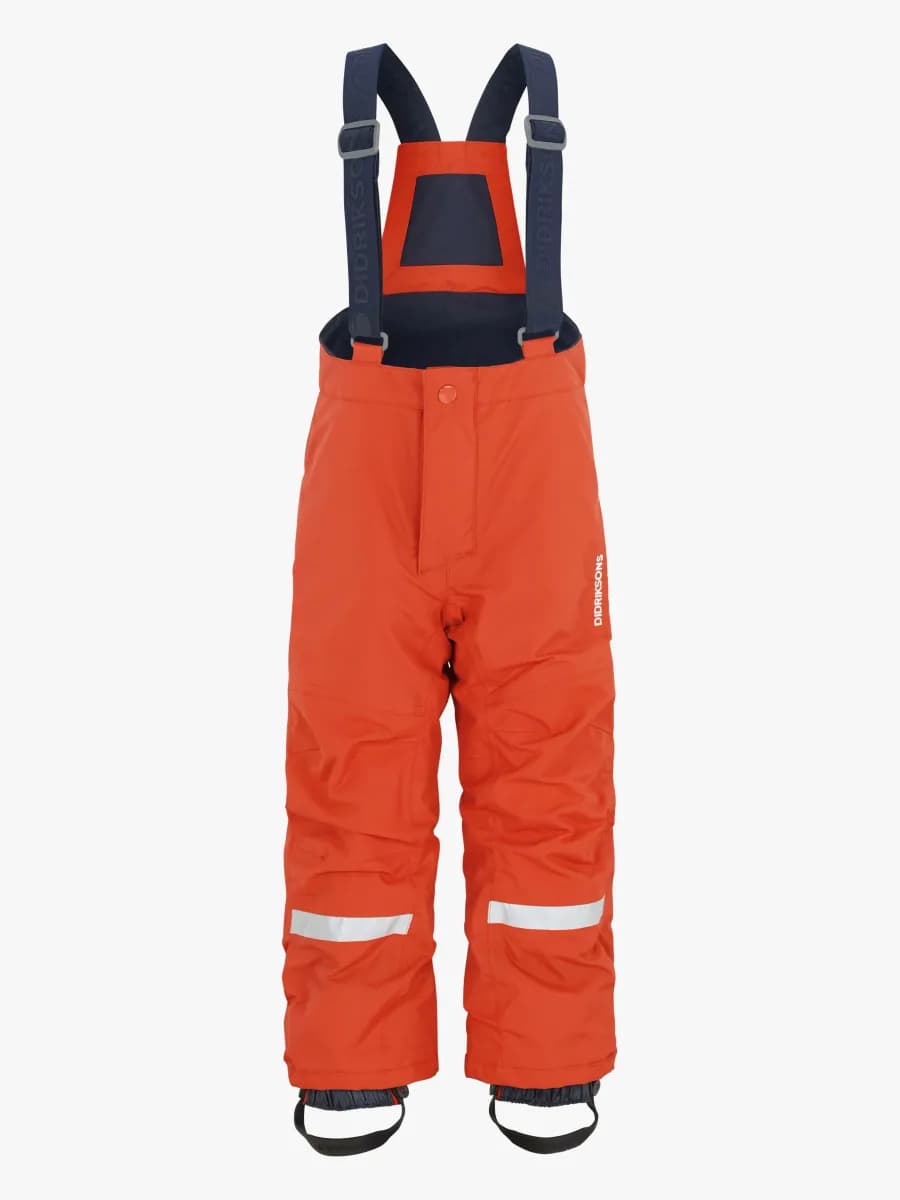 Didriksons Idre Termobyxor, Poppy Red, 80