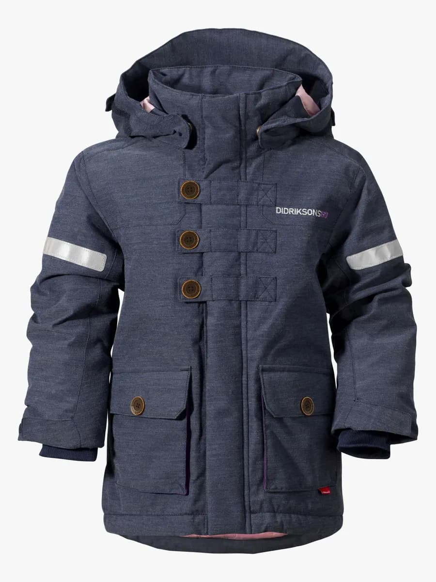 Didriksons Jacka Parkas Odina 2-in-1 Navy 80