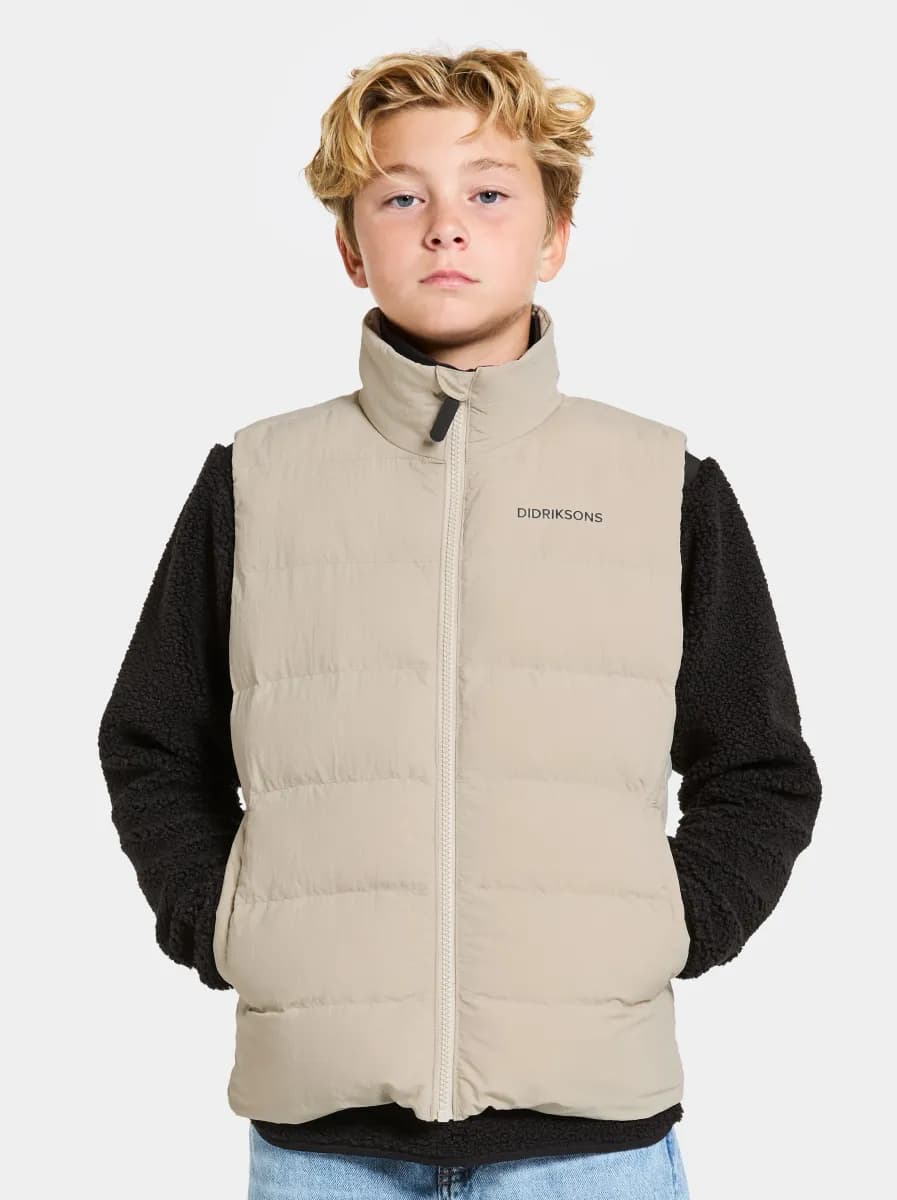 Didriksons Kilo Väst, Clay Beige, 170