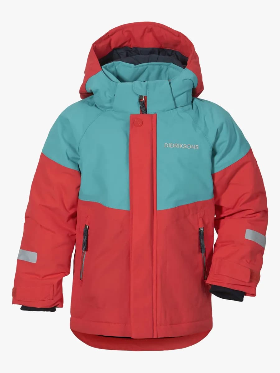 Didriksons Lun Vinterjacka, Bright Red, 80 - Bäst i test
