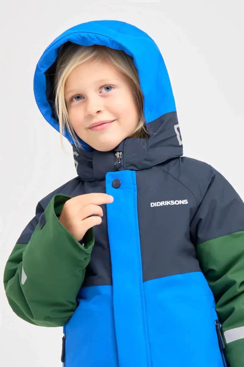 Didriksons Lun Vinterjacka, Caribbean Blue, 100 - Bäst i test