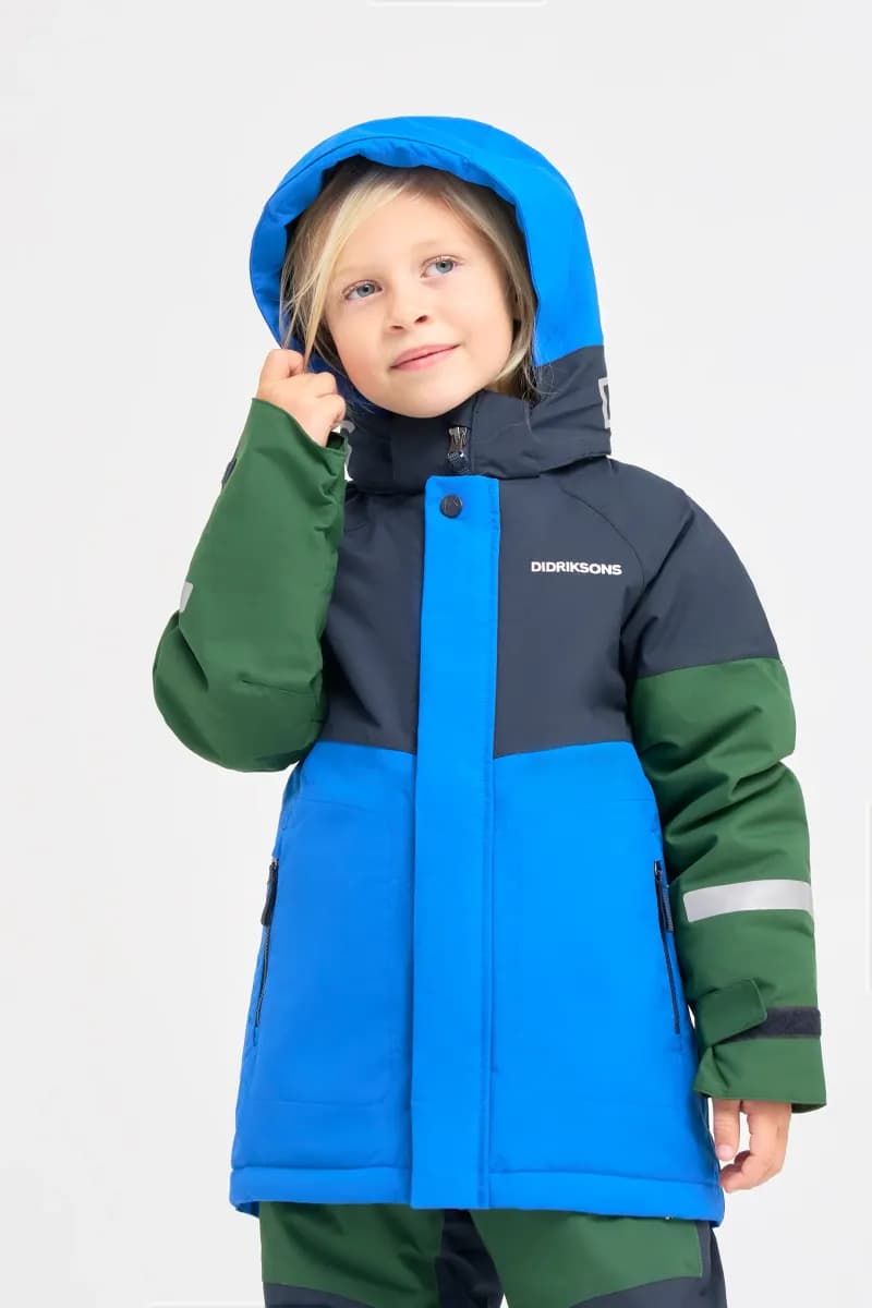 Didriksons Lun Vinterjacka, Caribbean Blue, 100 - Bäst i test