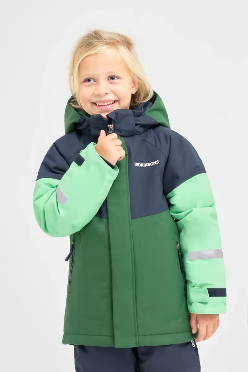 Didriksons Lun Vinterjacka, Pine Green, 80 - Bäst i test
