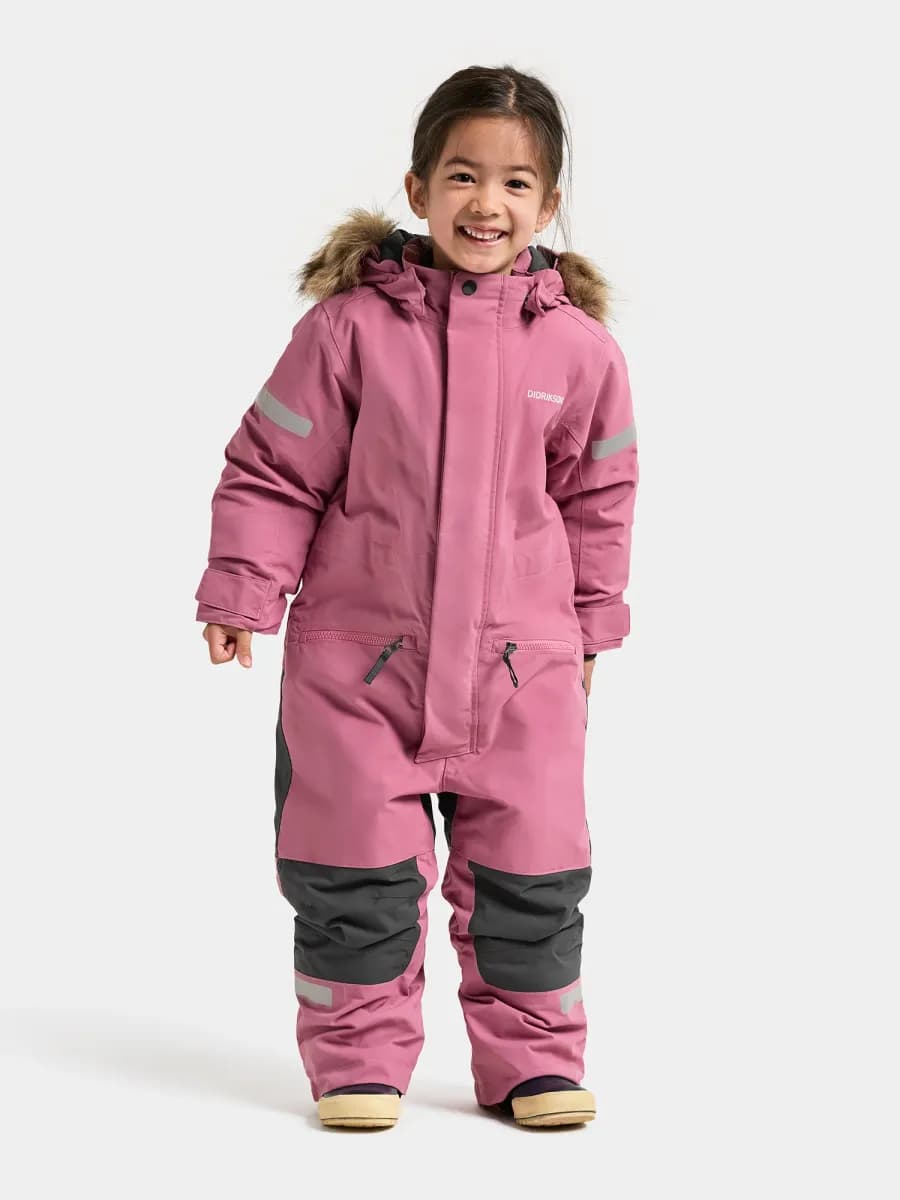 Didriksons Migisi Vinteroverall, Heather Pink, 80