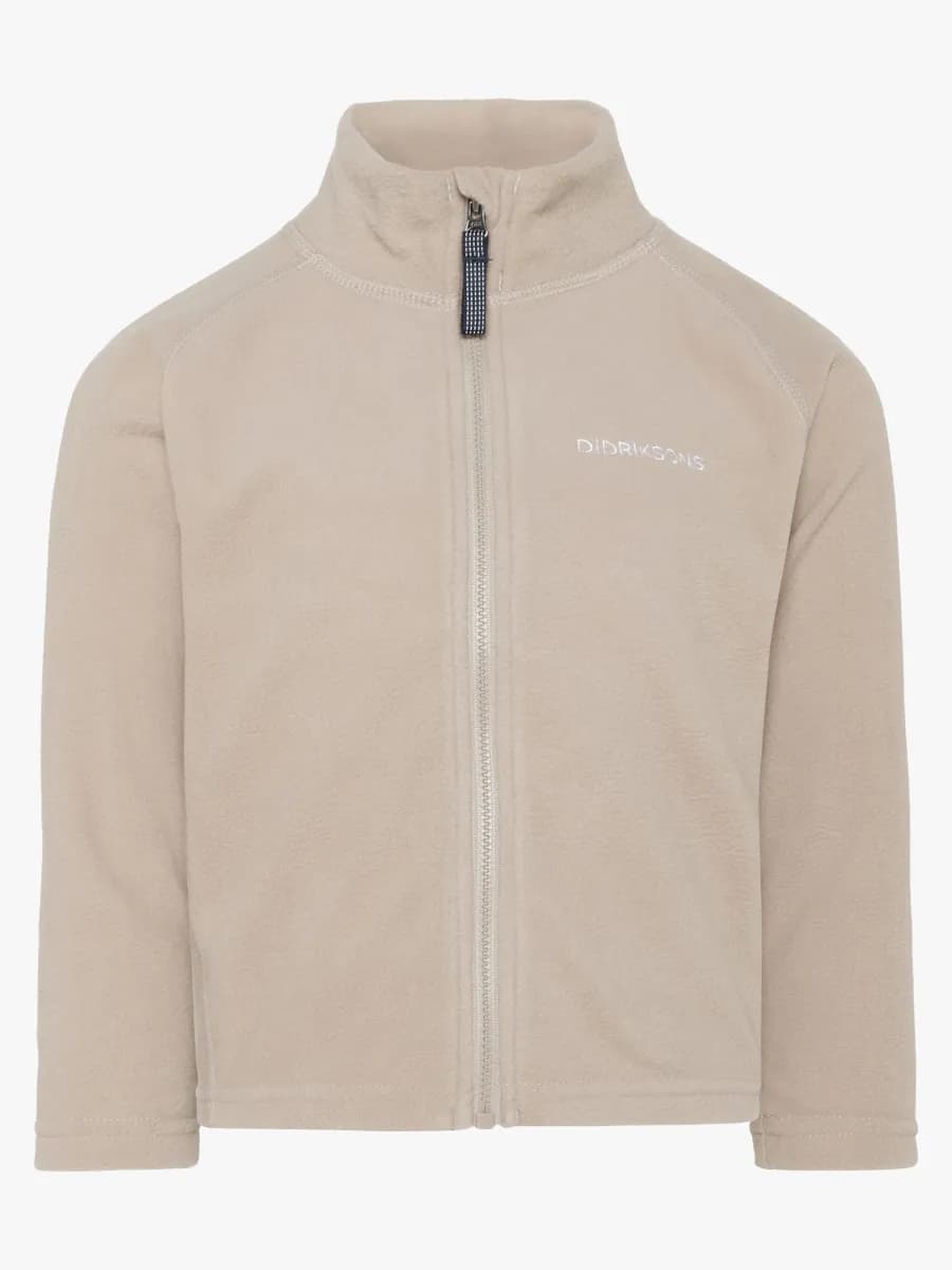 Didriksons Monte Fleecejacka, Beach Beige, 100