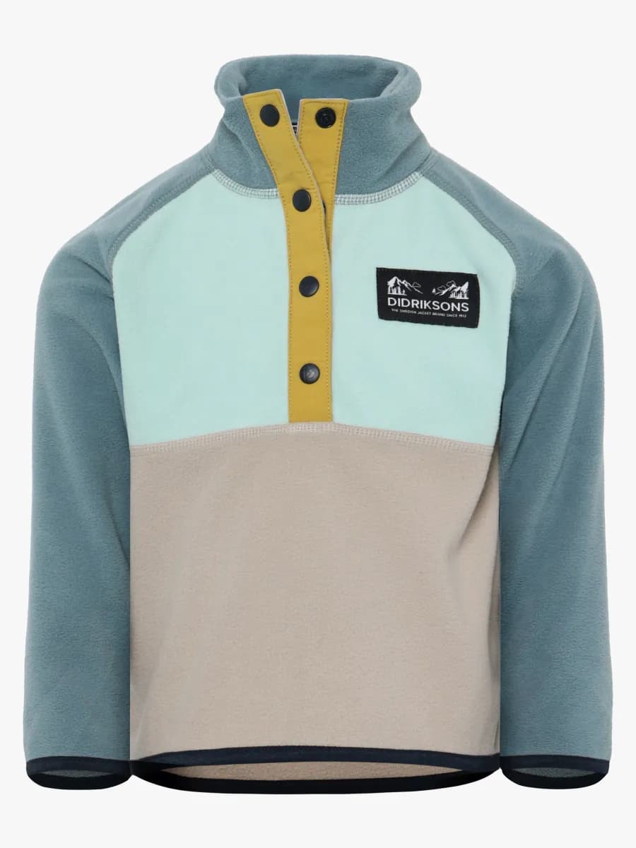Didriksons Monte Fleecetröja, Ocean Mint, 130