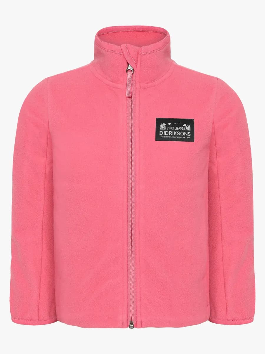 Didriksons Muskot  Vindtät Vindfleecejacka, Dusty Azalea, 120