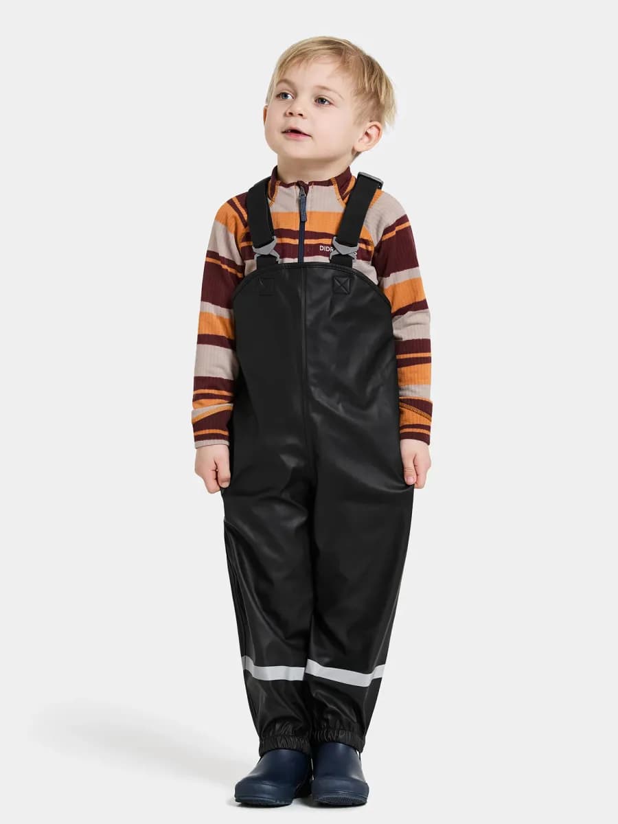 Didriksons Plaskeman Regnbyxa, Black, 100