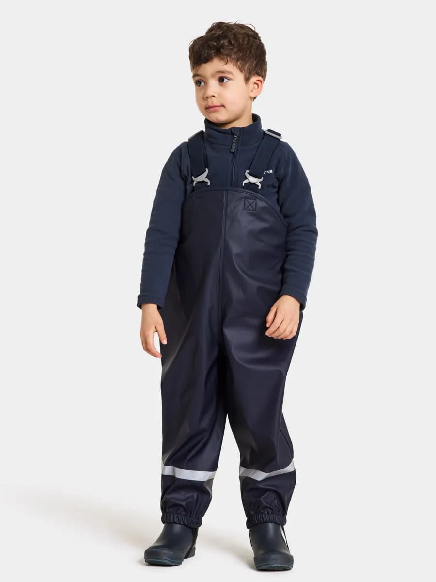 Didriksons Plaskeman Regnbyxa, Navy, 130