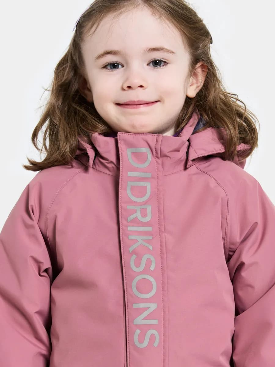 Didriksons Talvi Overall, Heather Pink, 80