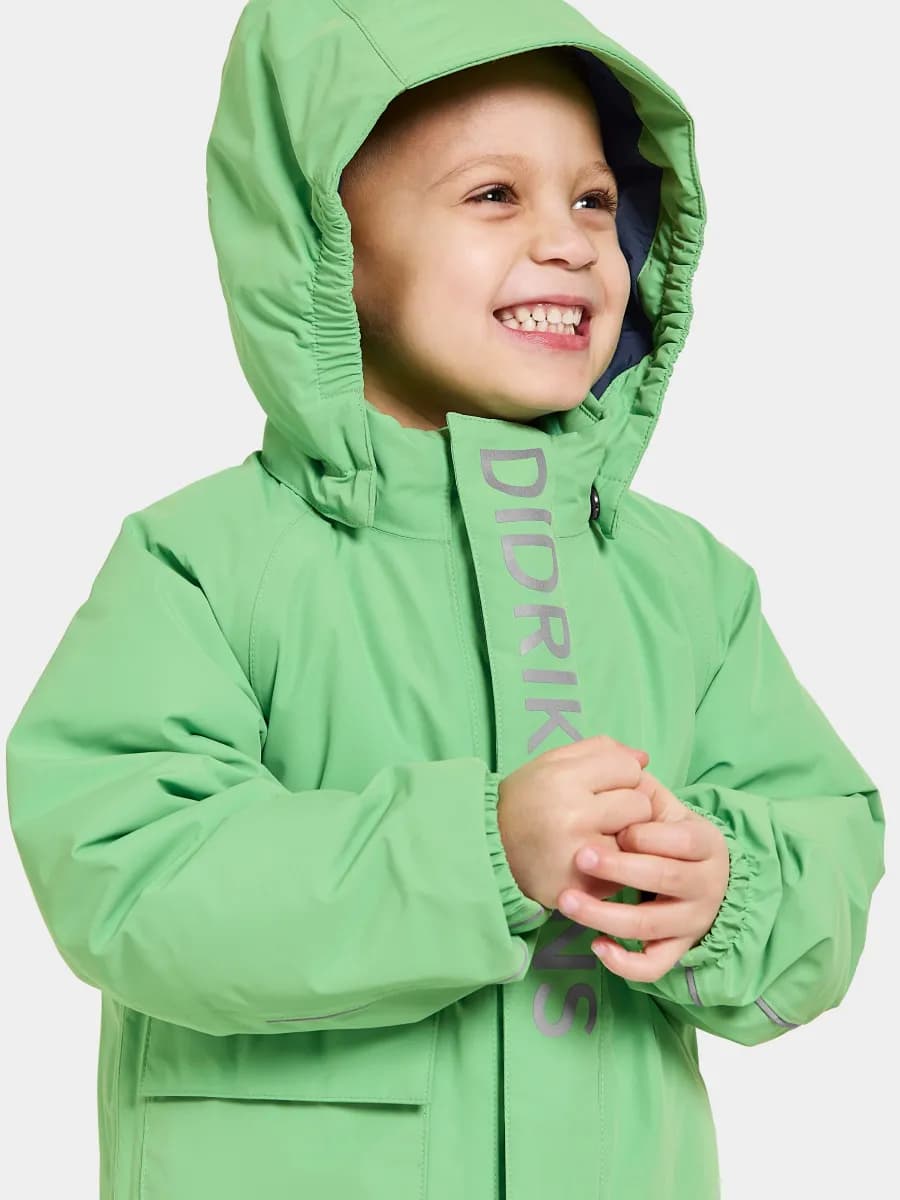Didriksons Talvi Vinterjacka, Dusty Lime, 120