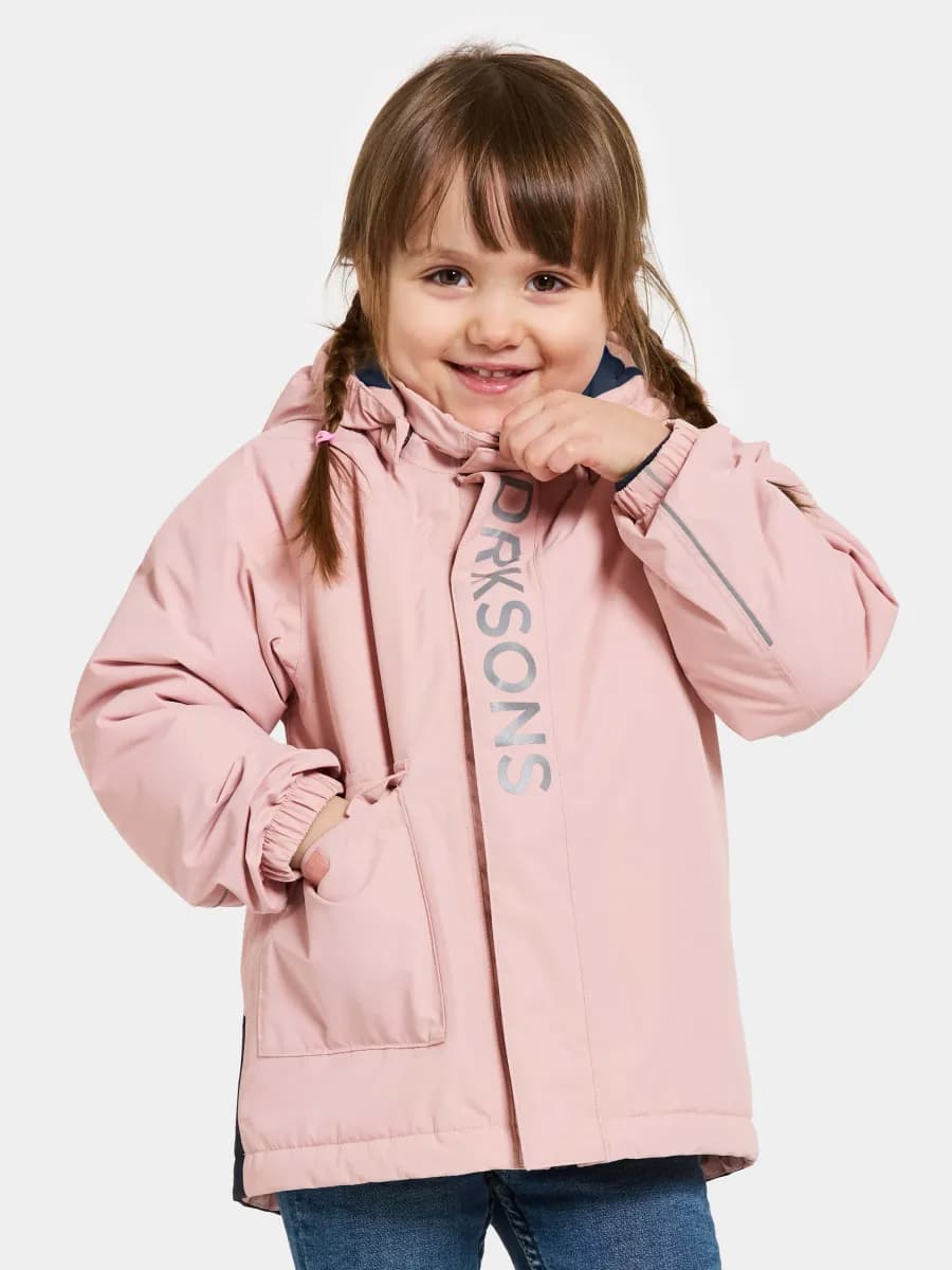 Didriksons Talvi Vinterjacka, Dusty Pink, 130