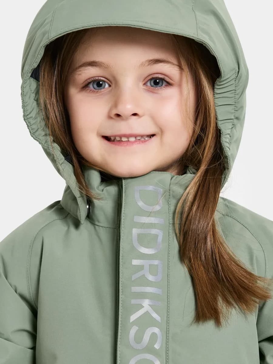 Didriksons Talvi Vinterjacka, Light Moss, 90