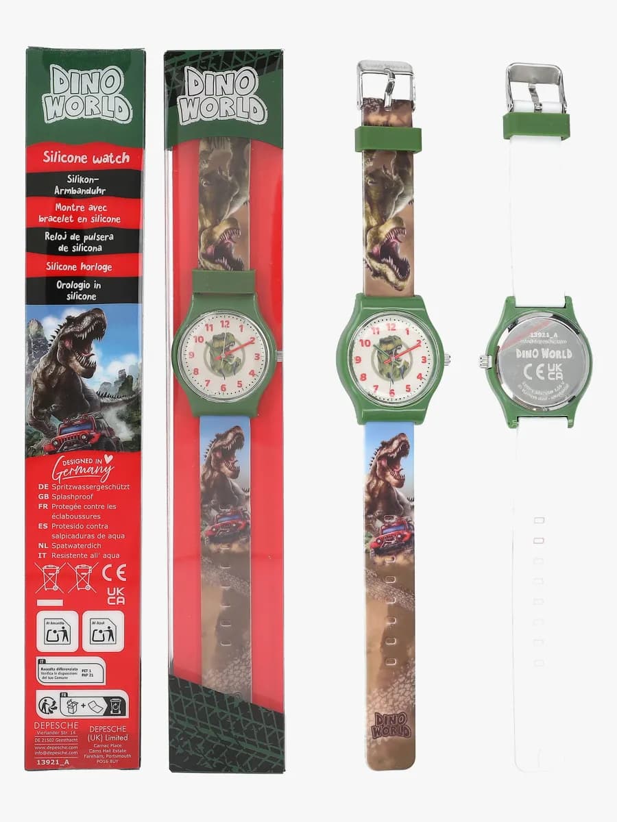Dino World Armbandsur i Silikon Blandad