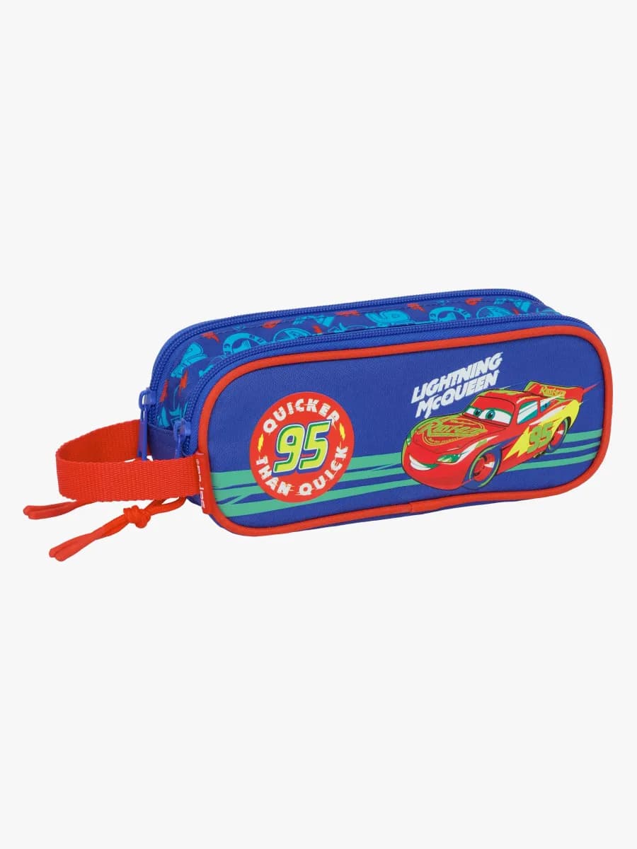 Disney Cars Dubbelpennfodral, Blå