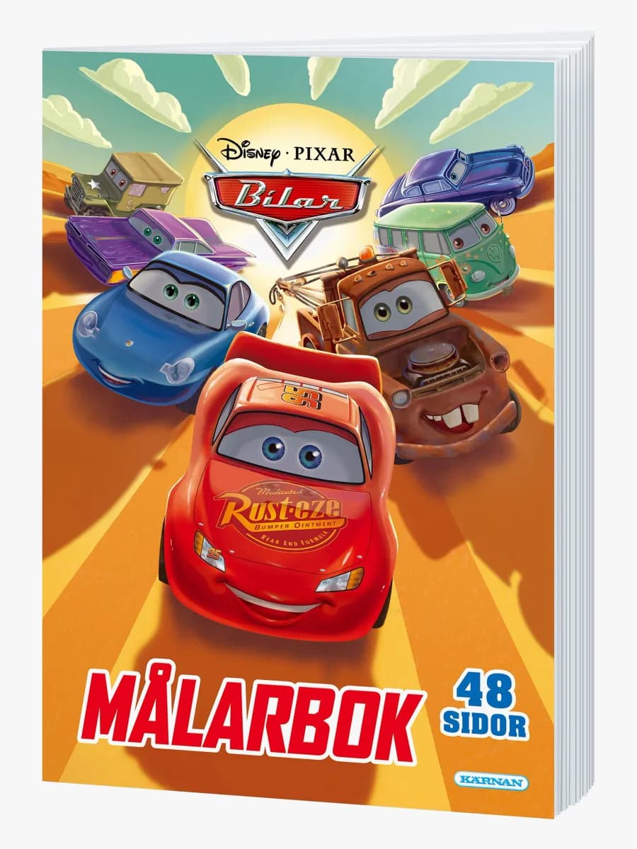 Disney Cars Målarbok