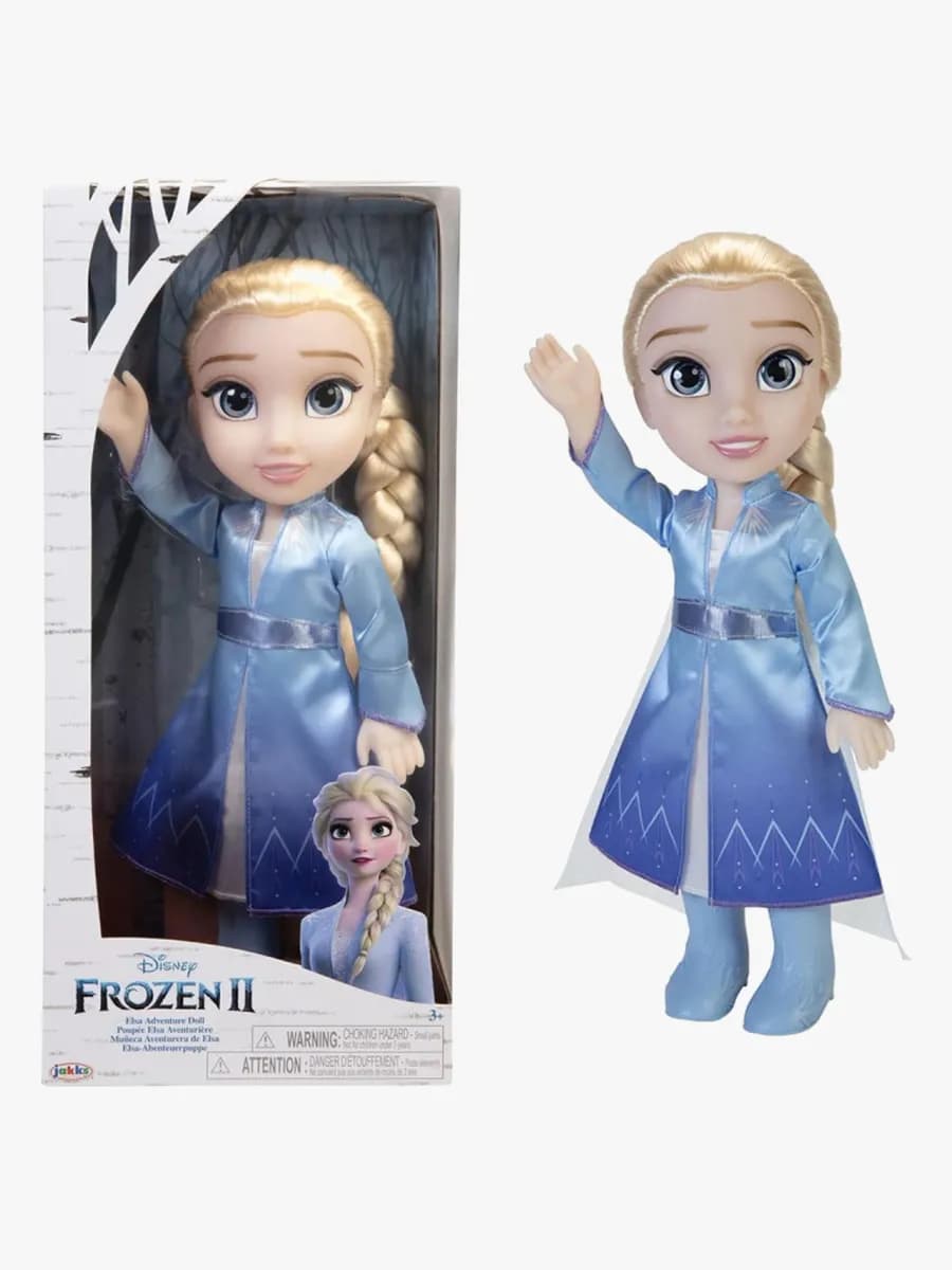 Disney Frozen 2 Docka Elsa 38 cm, Blå