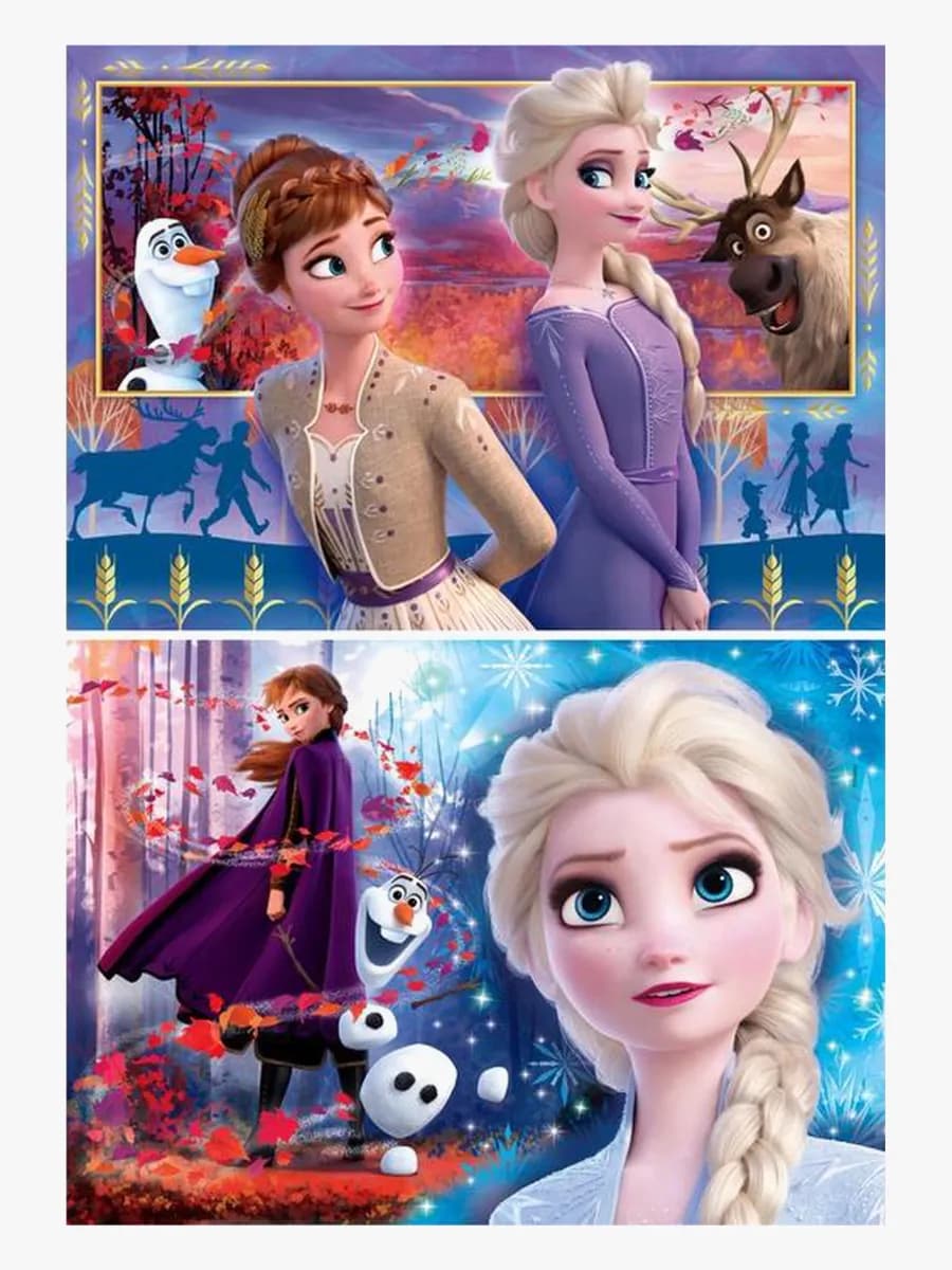 Disney Frozen 2 Pussel 2x60 Bitar