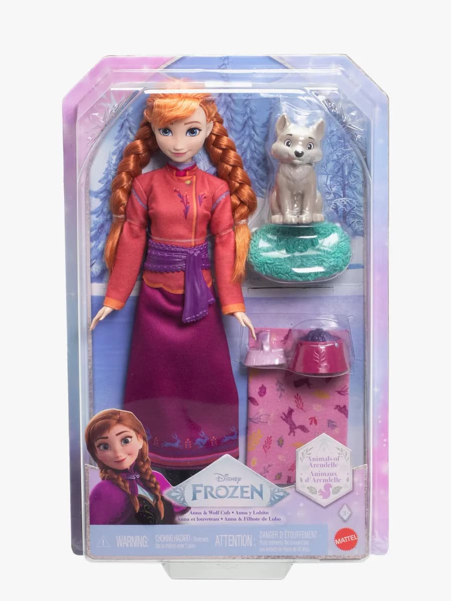 Disney Frozen Anna Docka och Vargunge