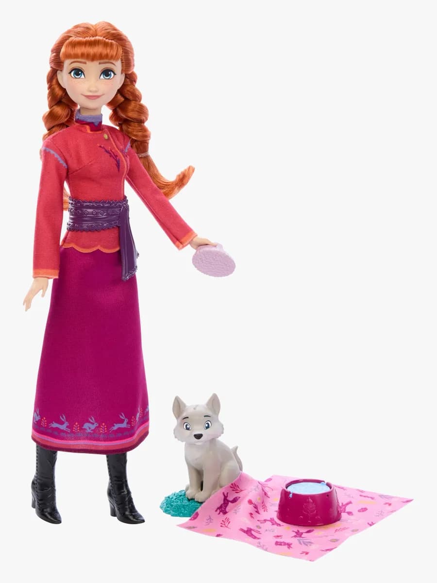 Disney Frozen Anna Docka och Vargunge