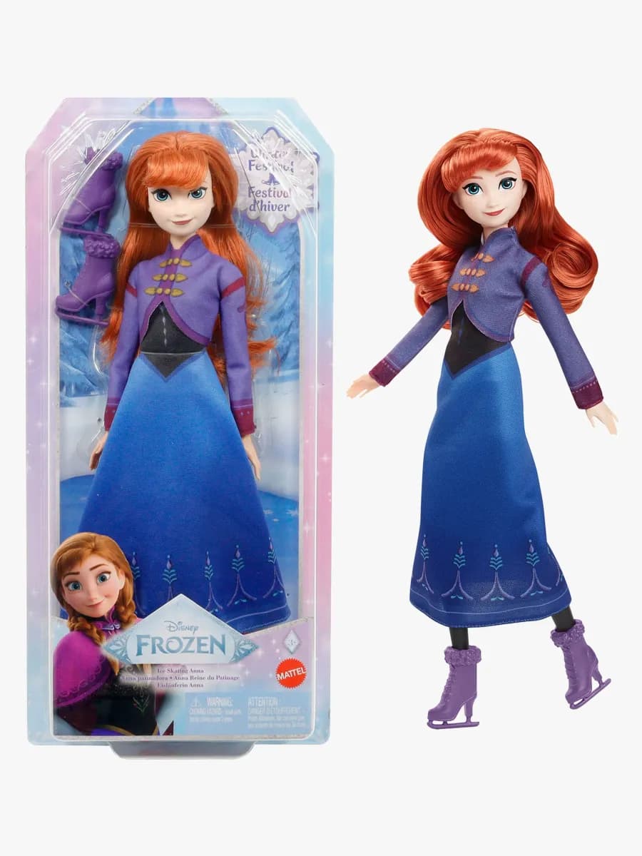 Disney Frozen Docka Anna med Skridskor