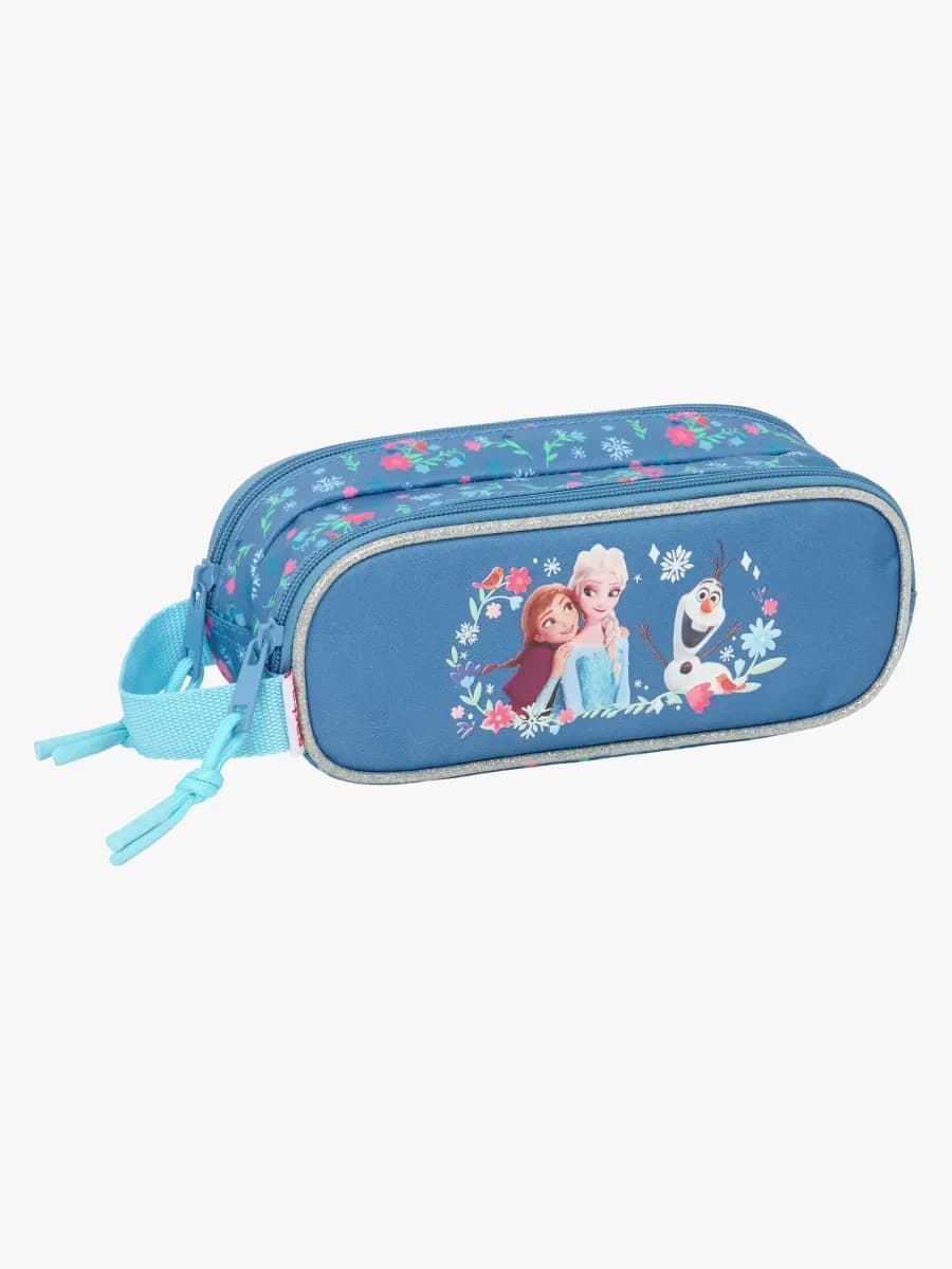 Disney Frozen Dubbelpennfodral, Blå