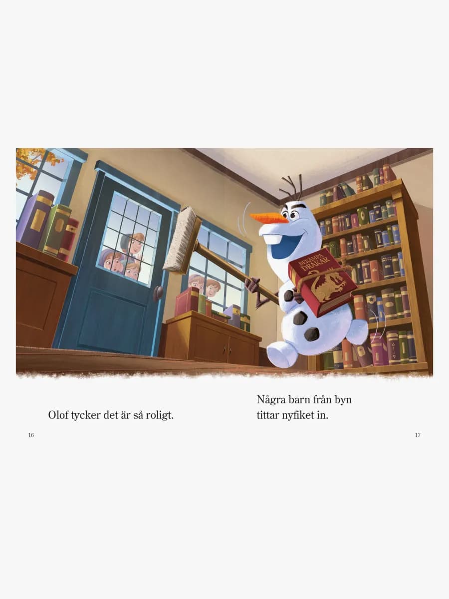 Disney Frozen Lätt att läsa - Olof älskar att läsa Bok
