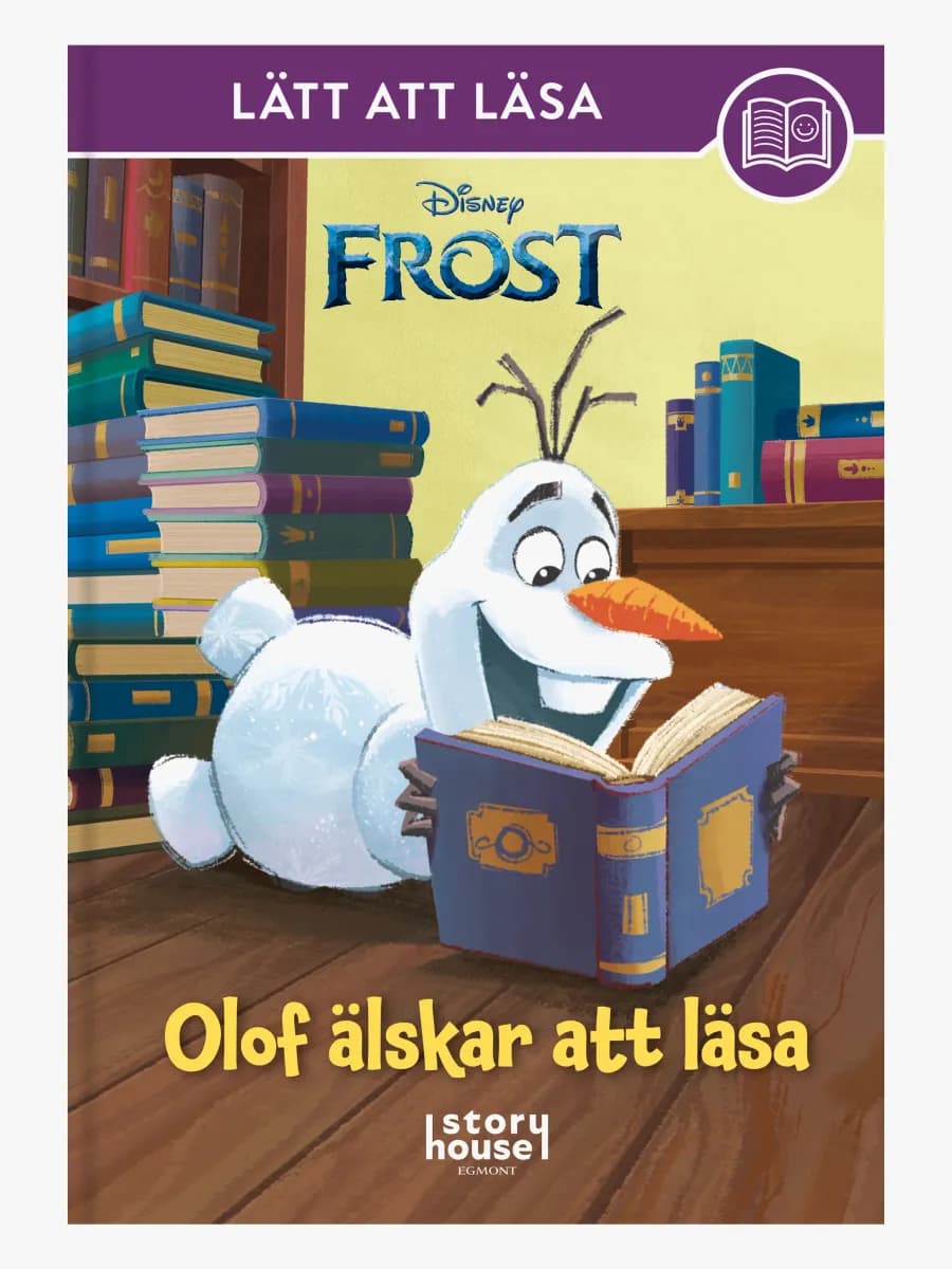 Disney Frozen Lätt att läsa - Olof älskar att läsa Bok