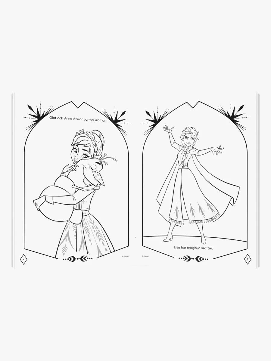 Disney Frozen Målarbok