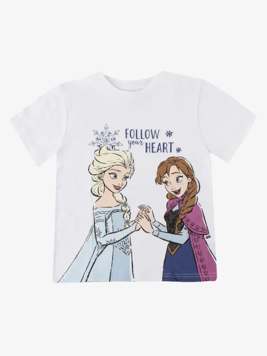 Disney Frozen T-shirt, Vit, 128-134