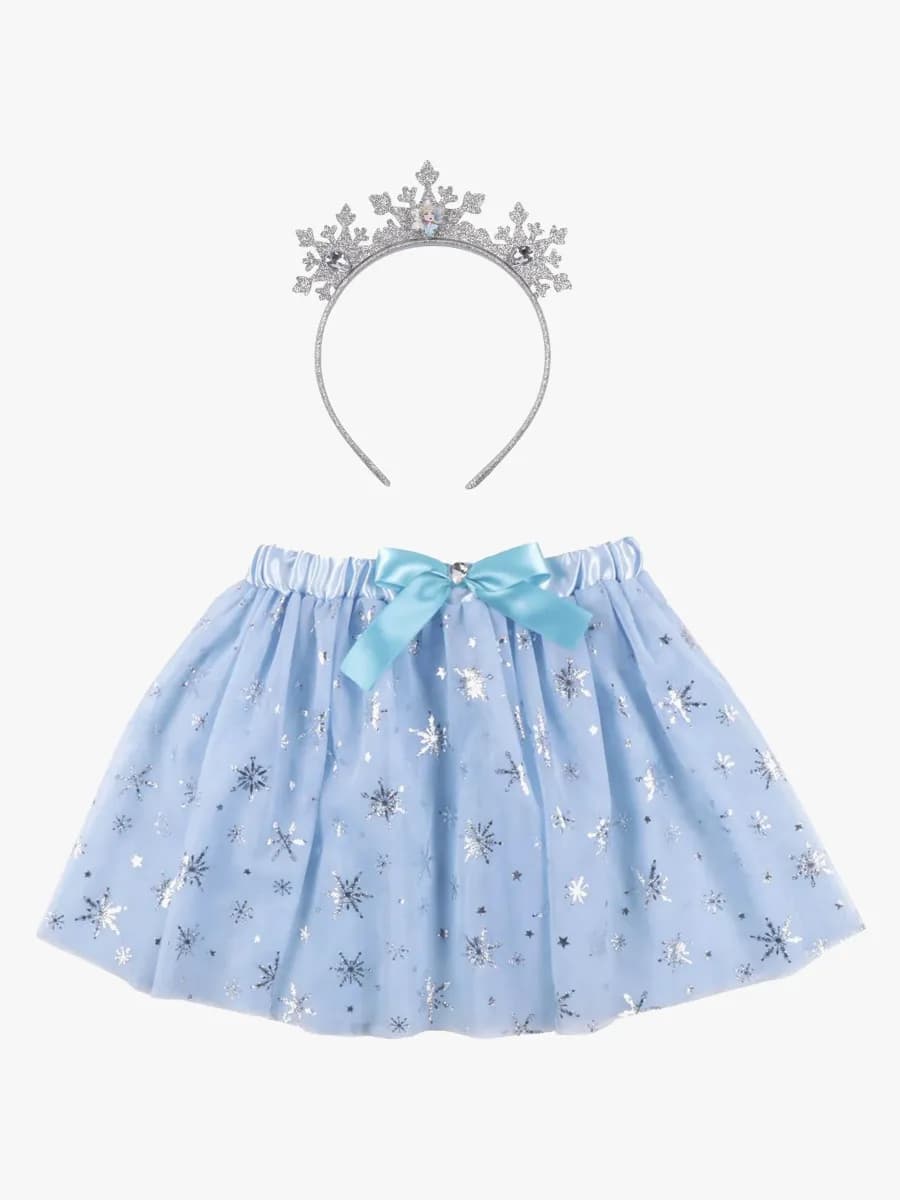 Disney Frozen Utklädnad Kjol &  Diadem