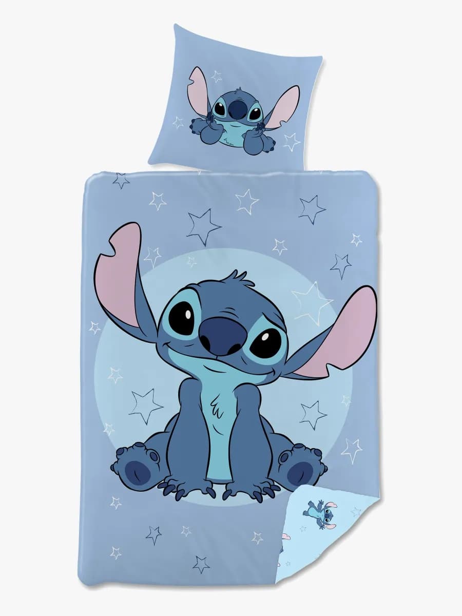 Disney Lilo and Stitch Bäddset 150x210, Blå
