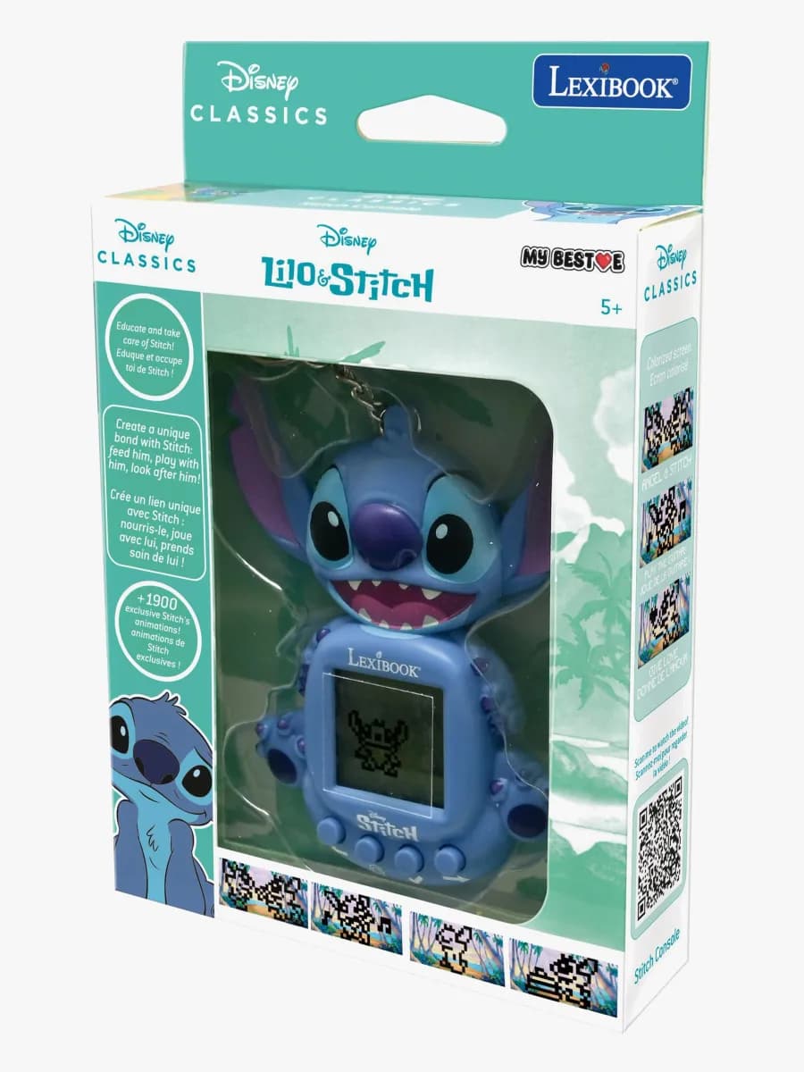 Disney Lilo and Stitch My Best-E Spelkonsol med LCD-skärm