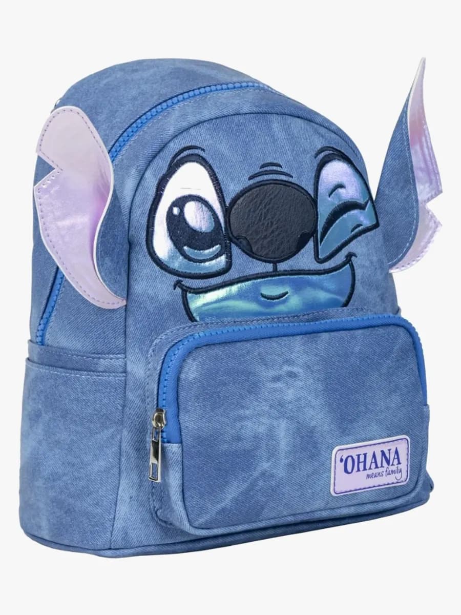 Disney Lilo &  Stitch Ryggsäck Casual Fashion Applications, Blå