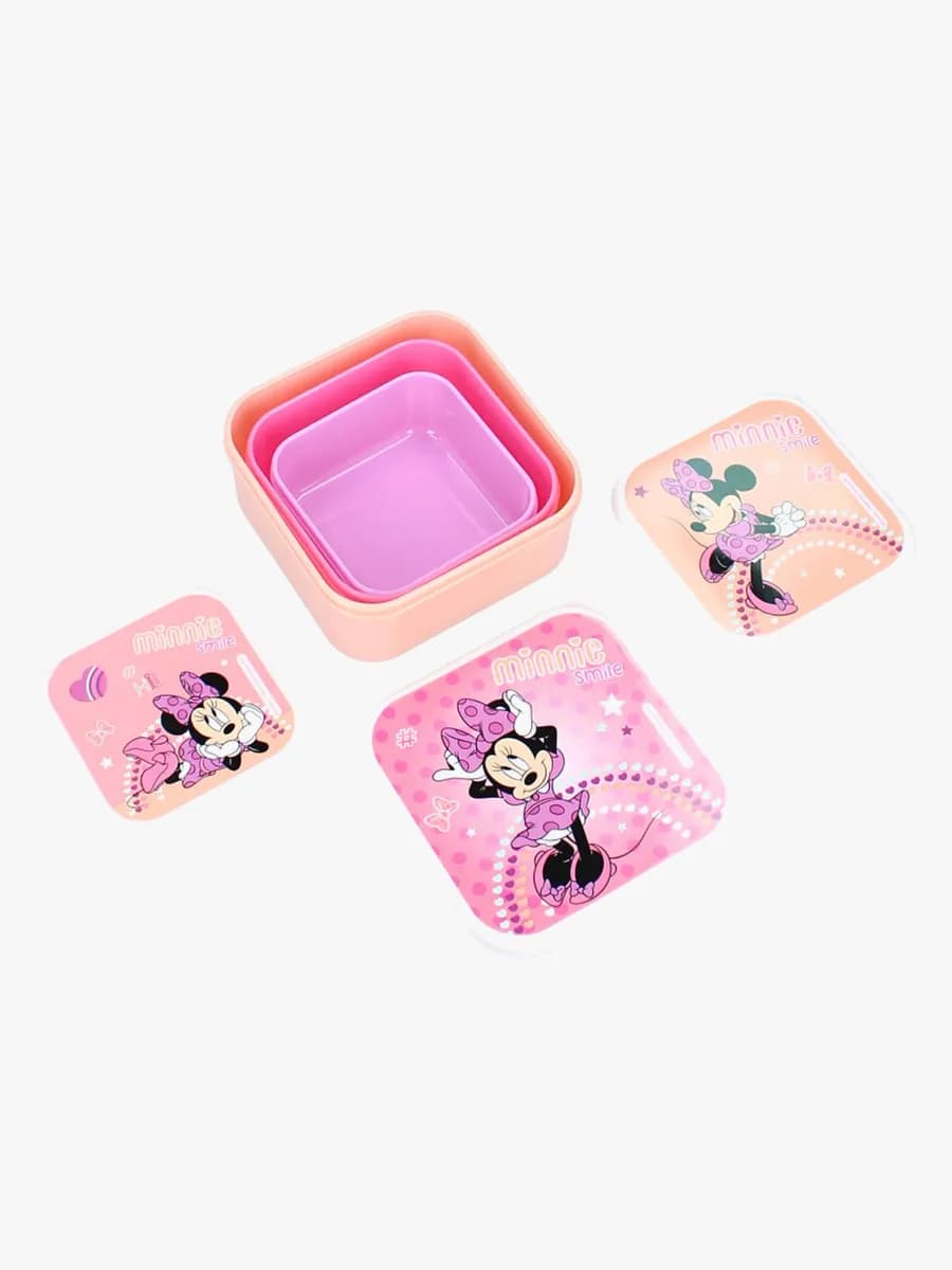 Disney Mimmi Pigg 3 in 1 Snackbox Fresh Bites, Rosa