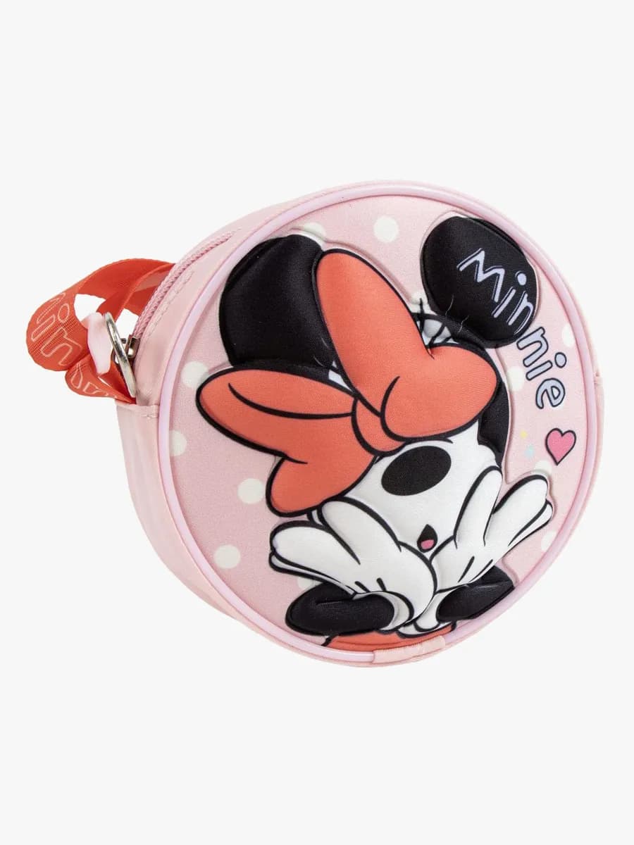 Disney Mimmi Pigg 3D Axelremsväska, Rosa