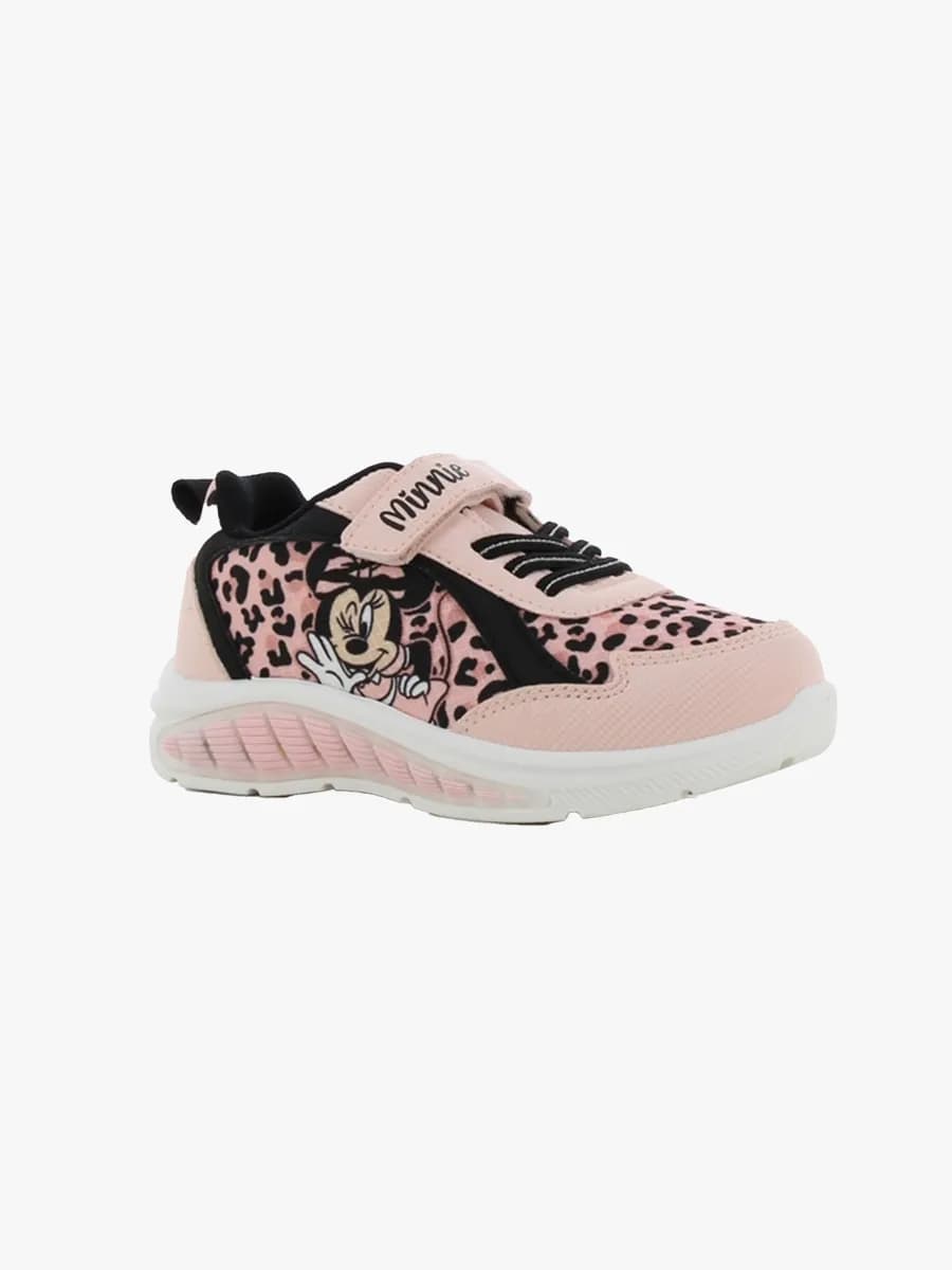 Disney Mimmi Pigg Blinkande Sneakers, Old Pink/Black, 32