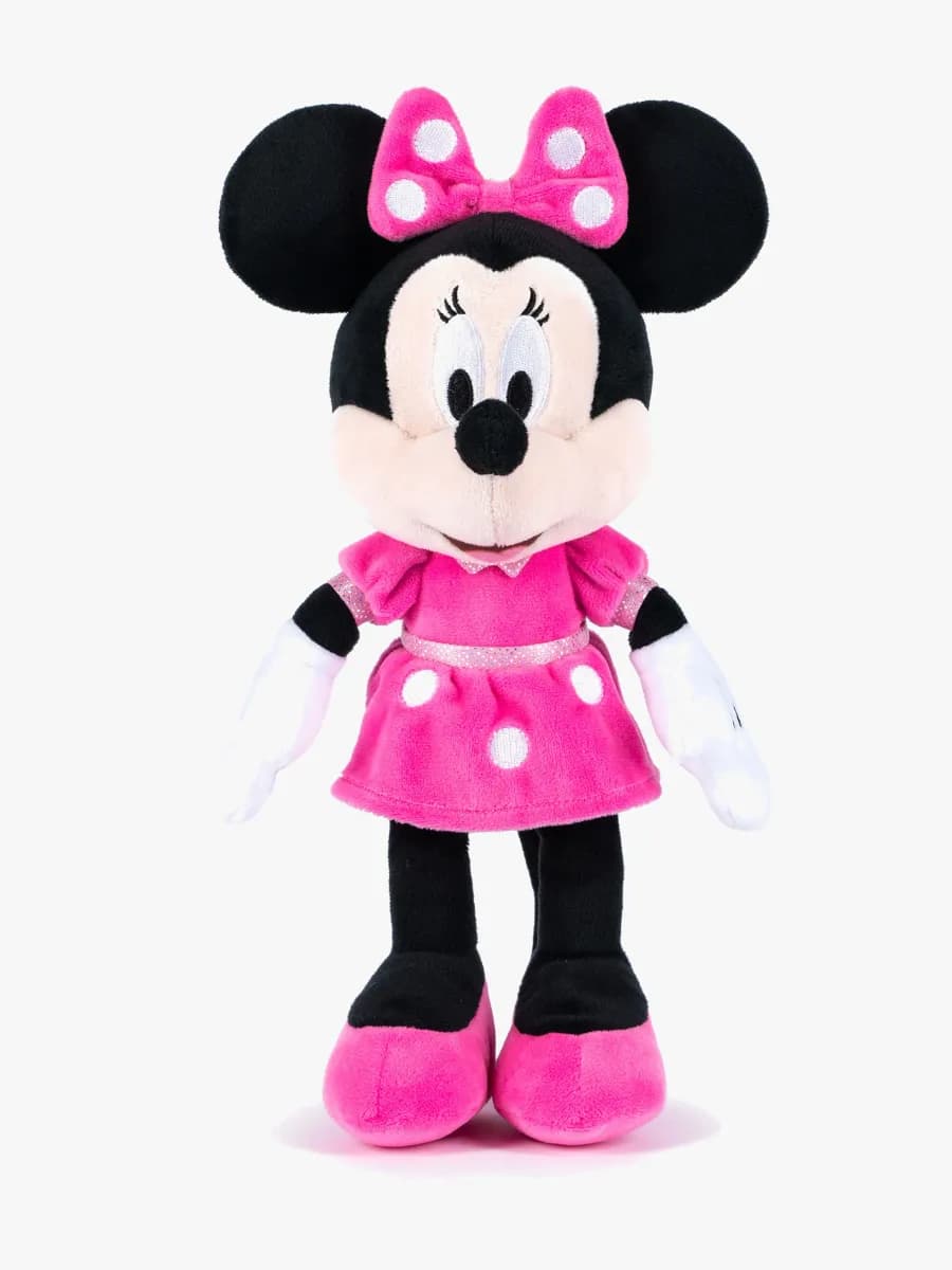 Disney Mimmi Pigg Gosedjur med rosa klänning 43 cm