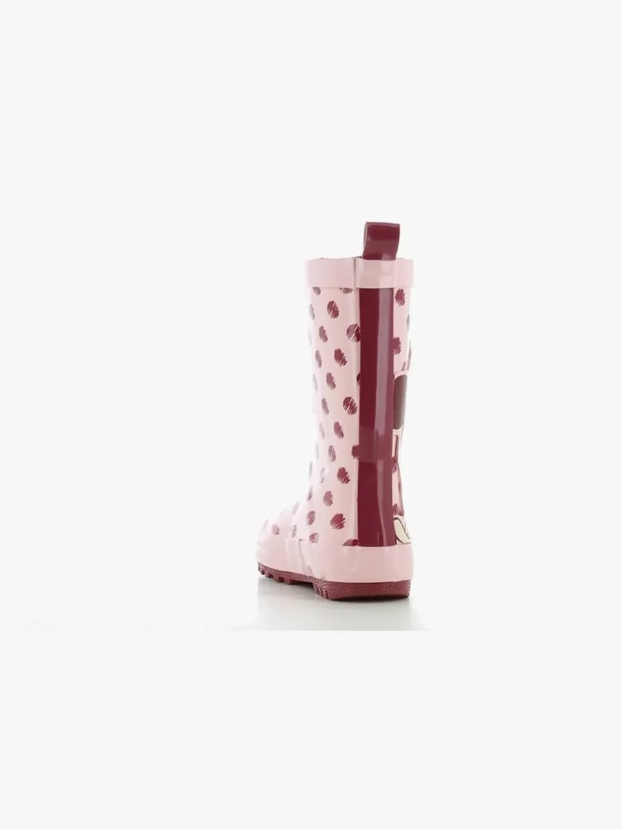 Disney Mimmi Pigg Gummistövlar, Pink/Burgundy, 23