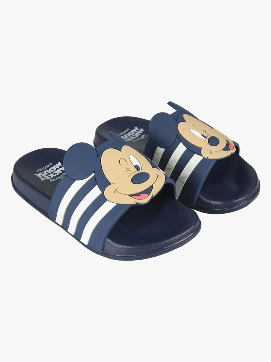 Disney Musse Pigg Pool Sliders Tofflor, Navy, 29
